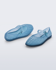 Womens | Harper Ballerina | Transparent Blue