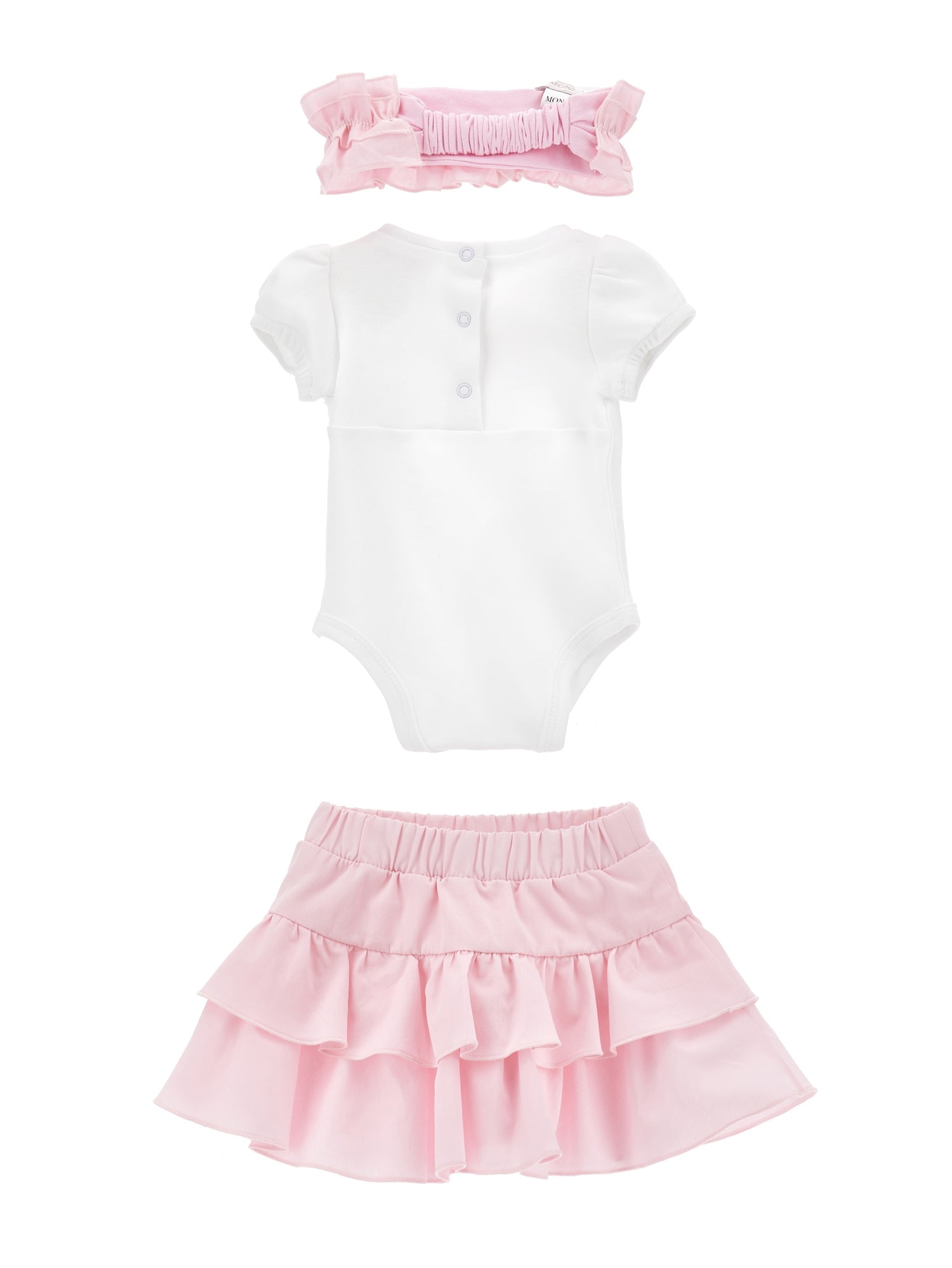 Girls | Skirt Set With Accessories | White/FairyTale Pink