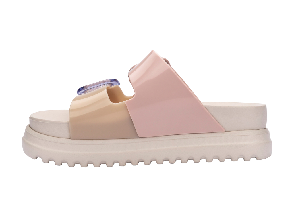 Womens | Cozy Platform | Beige/Pink