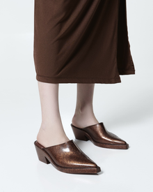 Womens | Texas Mule | Bronze Glitter