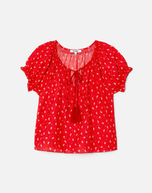 Womens | Katie Embroidered Top | Bandana