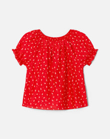 Womens | Katie Embroidered Top | Bandana