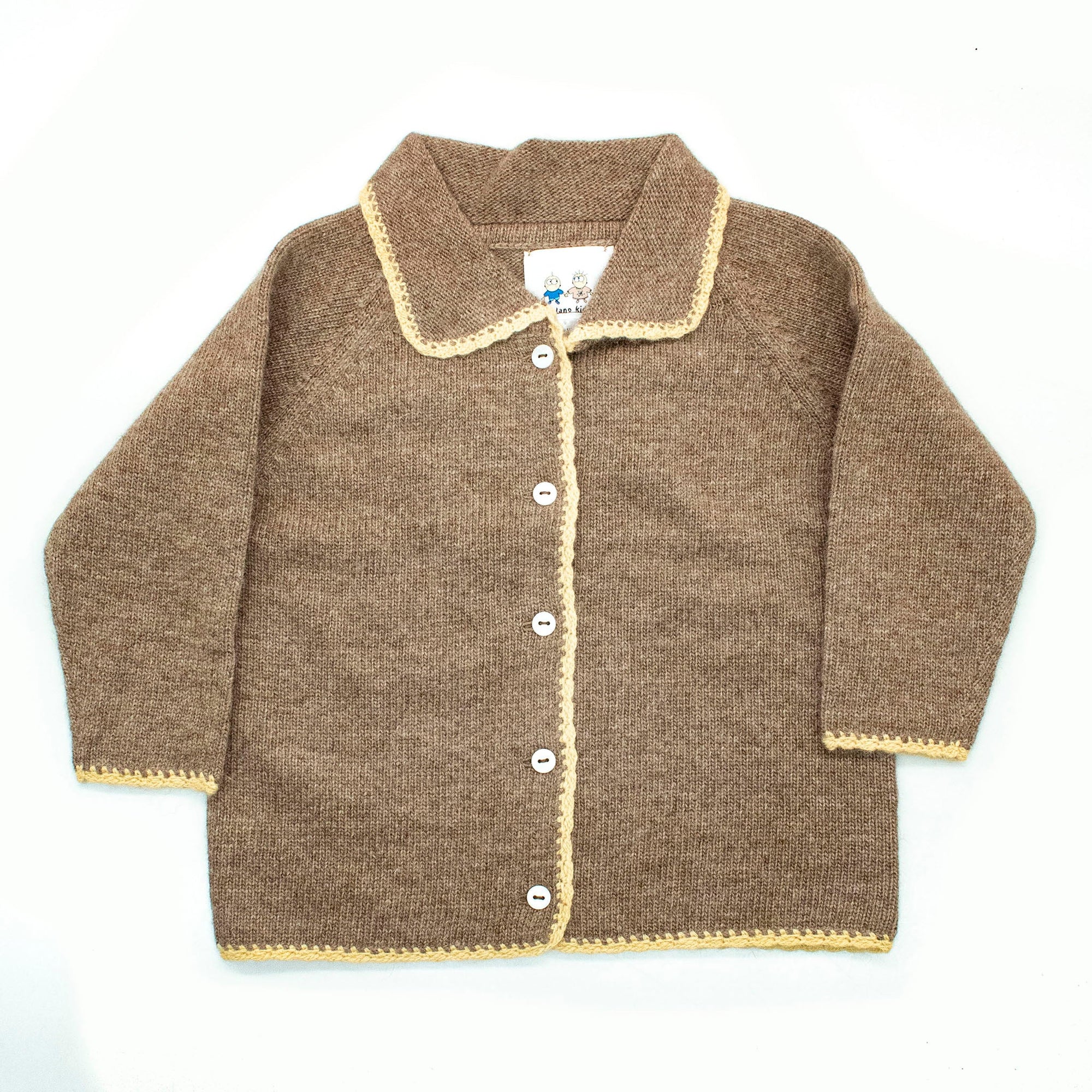 Baby Cardigan Sweater | Nile Brown