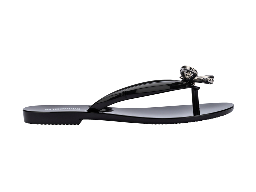 Womens | Harmonic Iris Flip Flop | Black/Silver