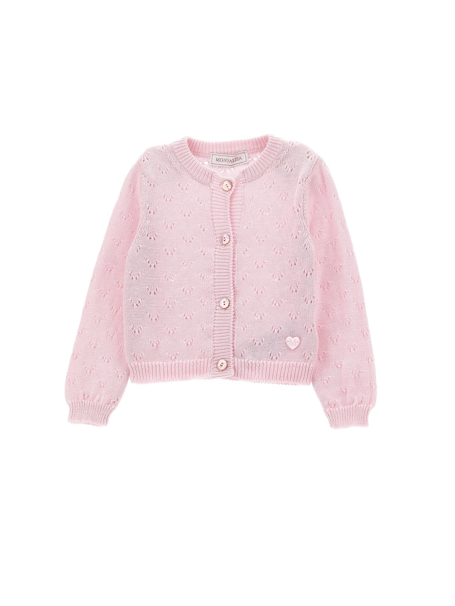Girls | Cotton Cardigan | FairyTale Pink