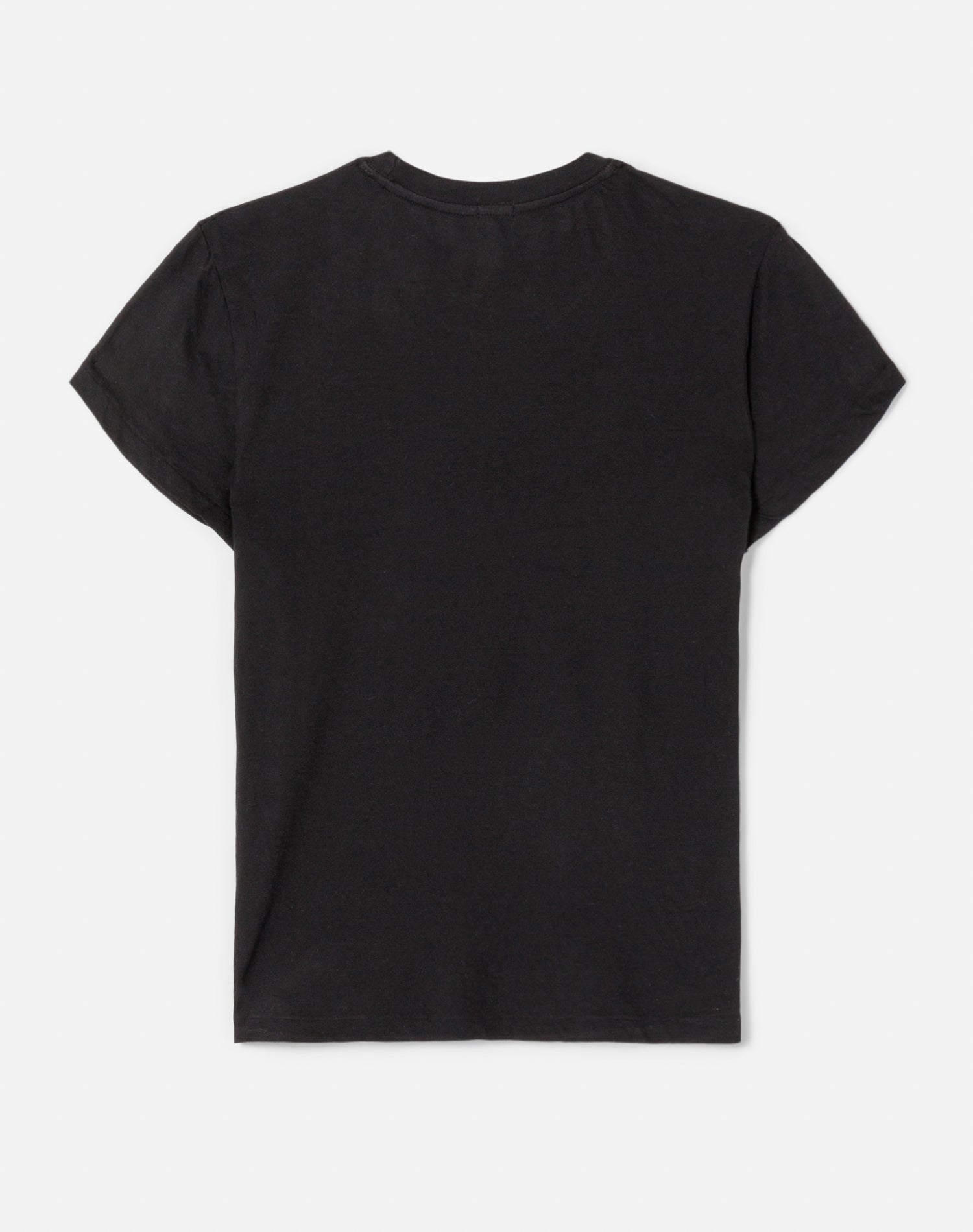 Womens | Hanes Sheer Slim Tee | Black