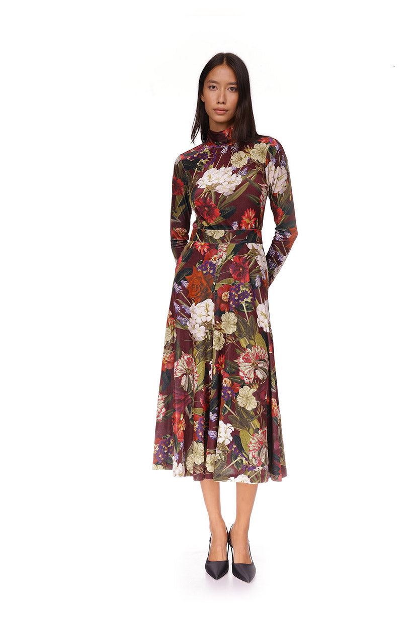 Gianna Skirt | Garden Flora Winetasting