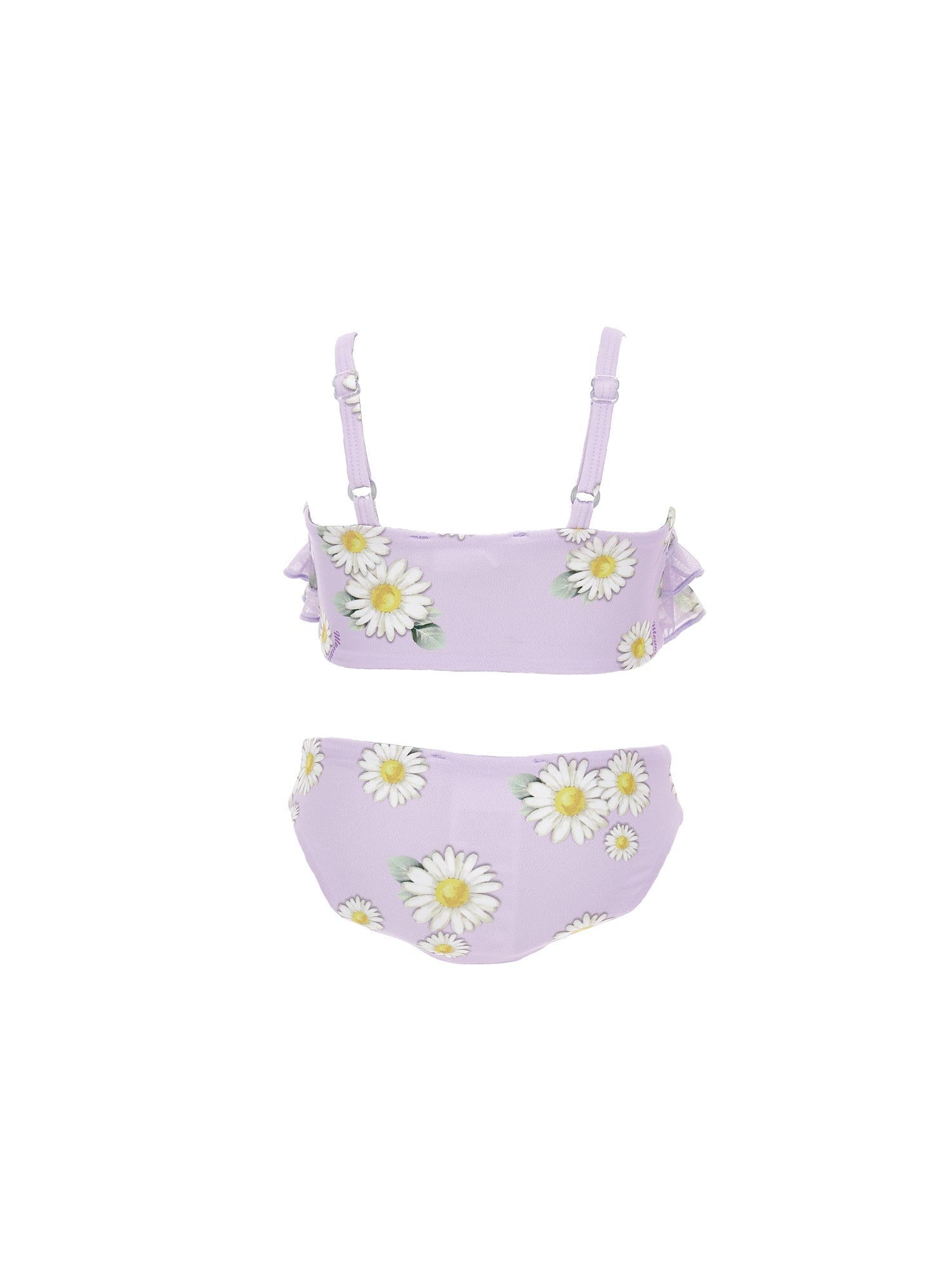 Girls | Two-Piece Frou Frou Swimsuit | Wisteria