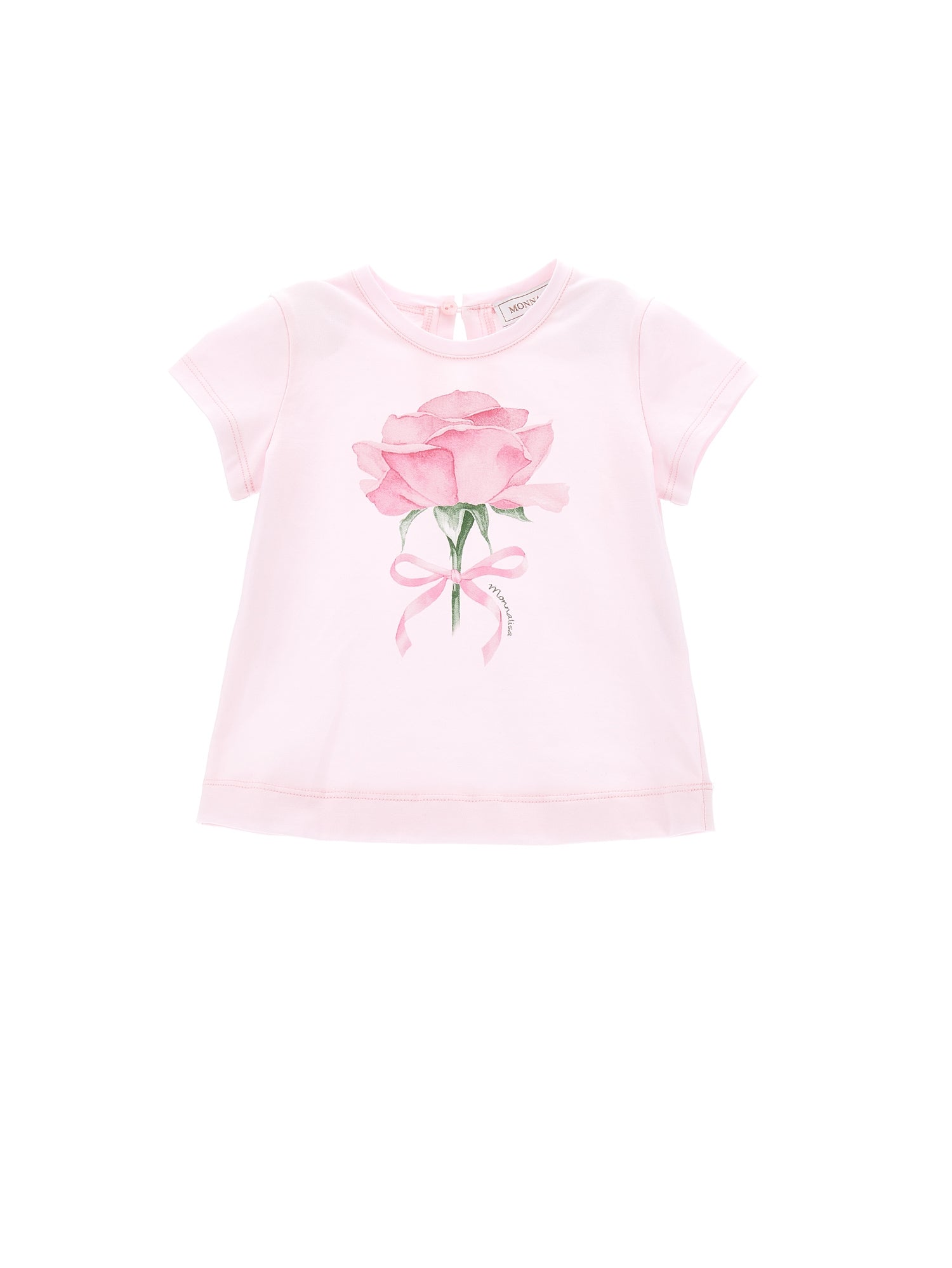 Girls | Pink Print Jersey T-Shirt | FairyTale Pink