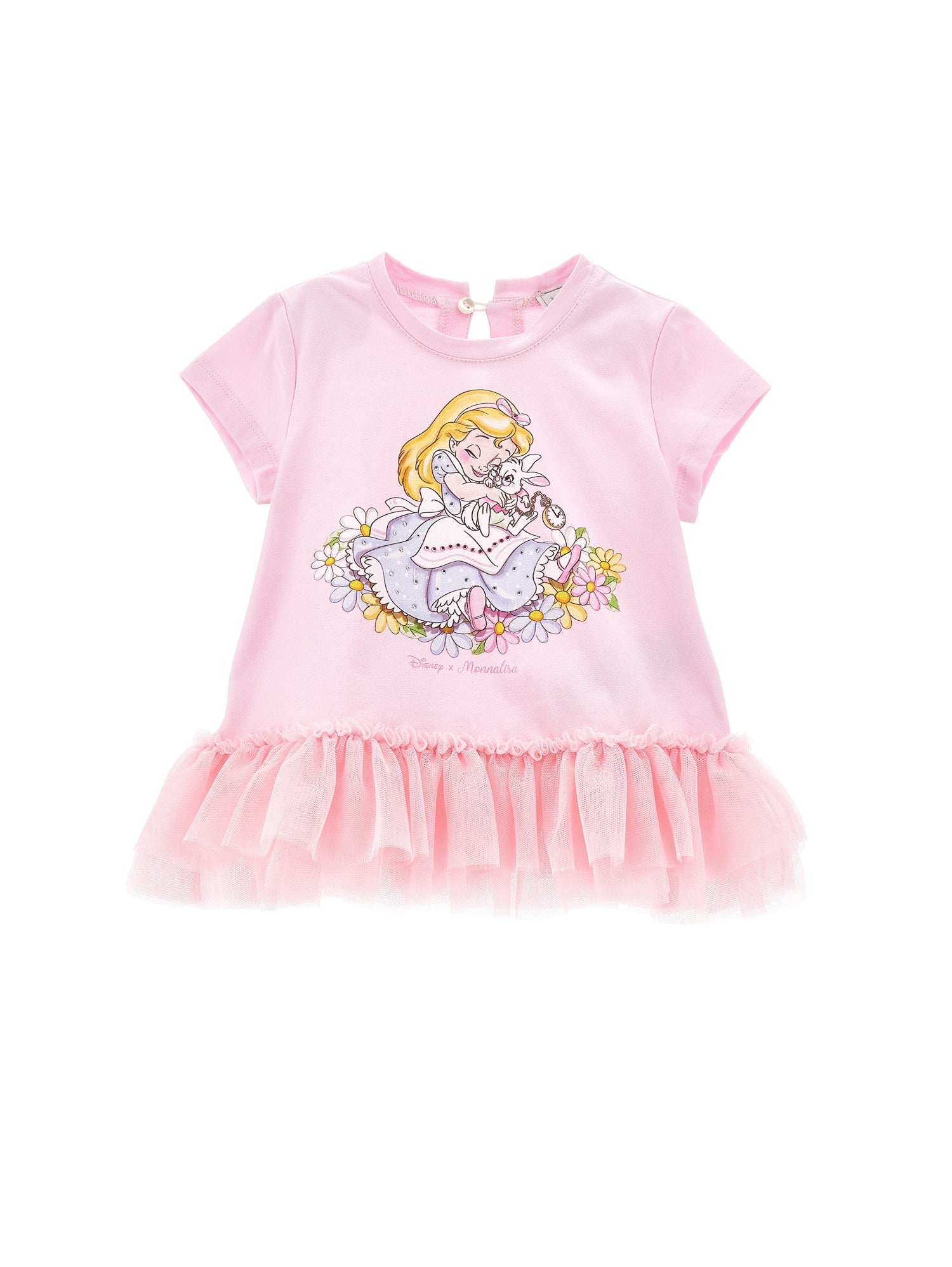 Girls | Alice Dress With Rhinestones | FairyTale Pink