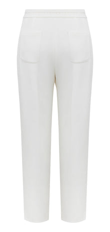 Straight Leg Trouser | White