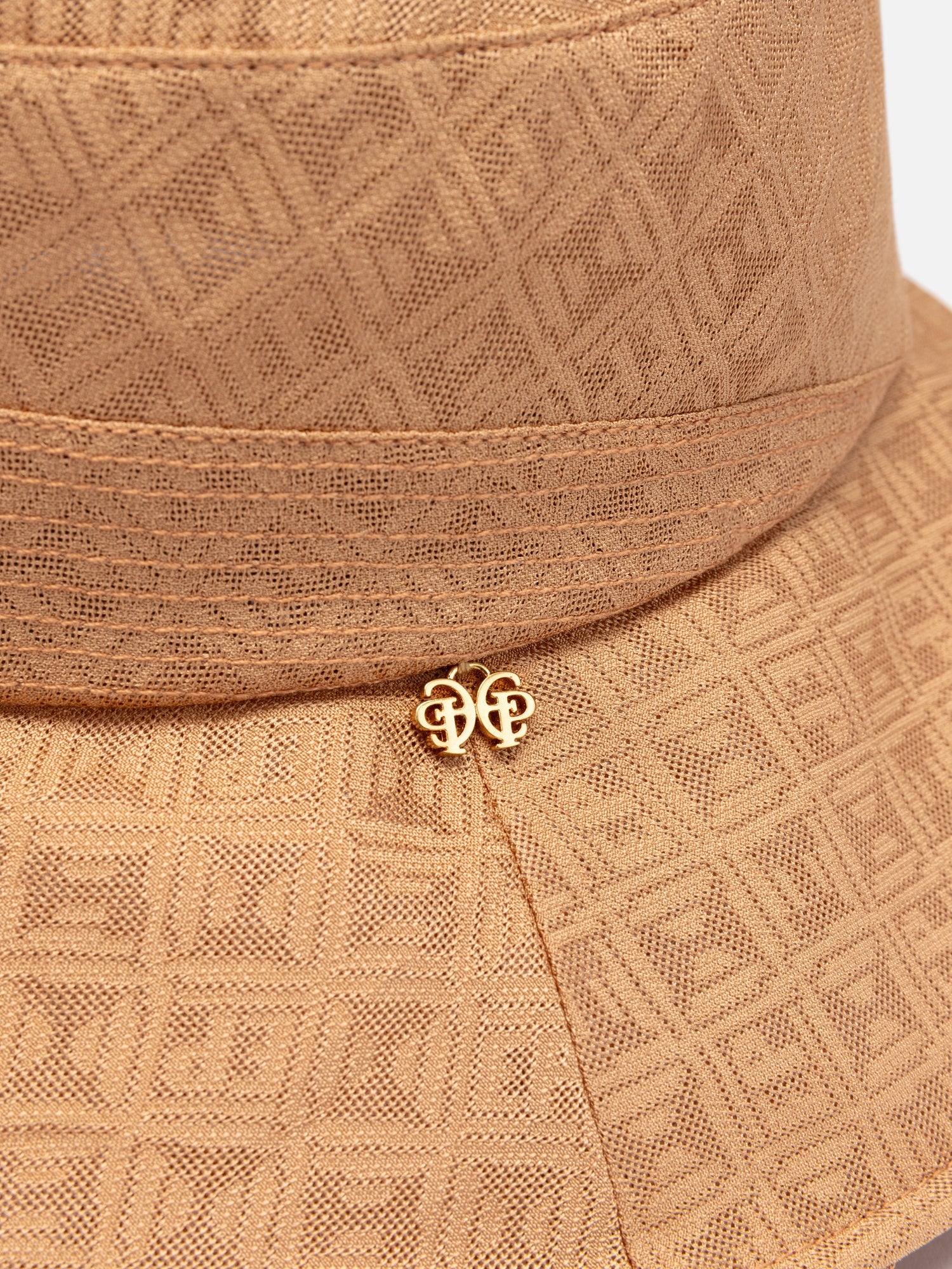 Silk Flower Sun Hat | Beige
