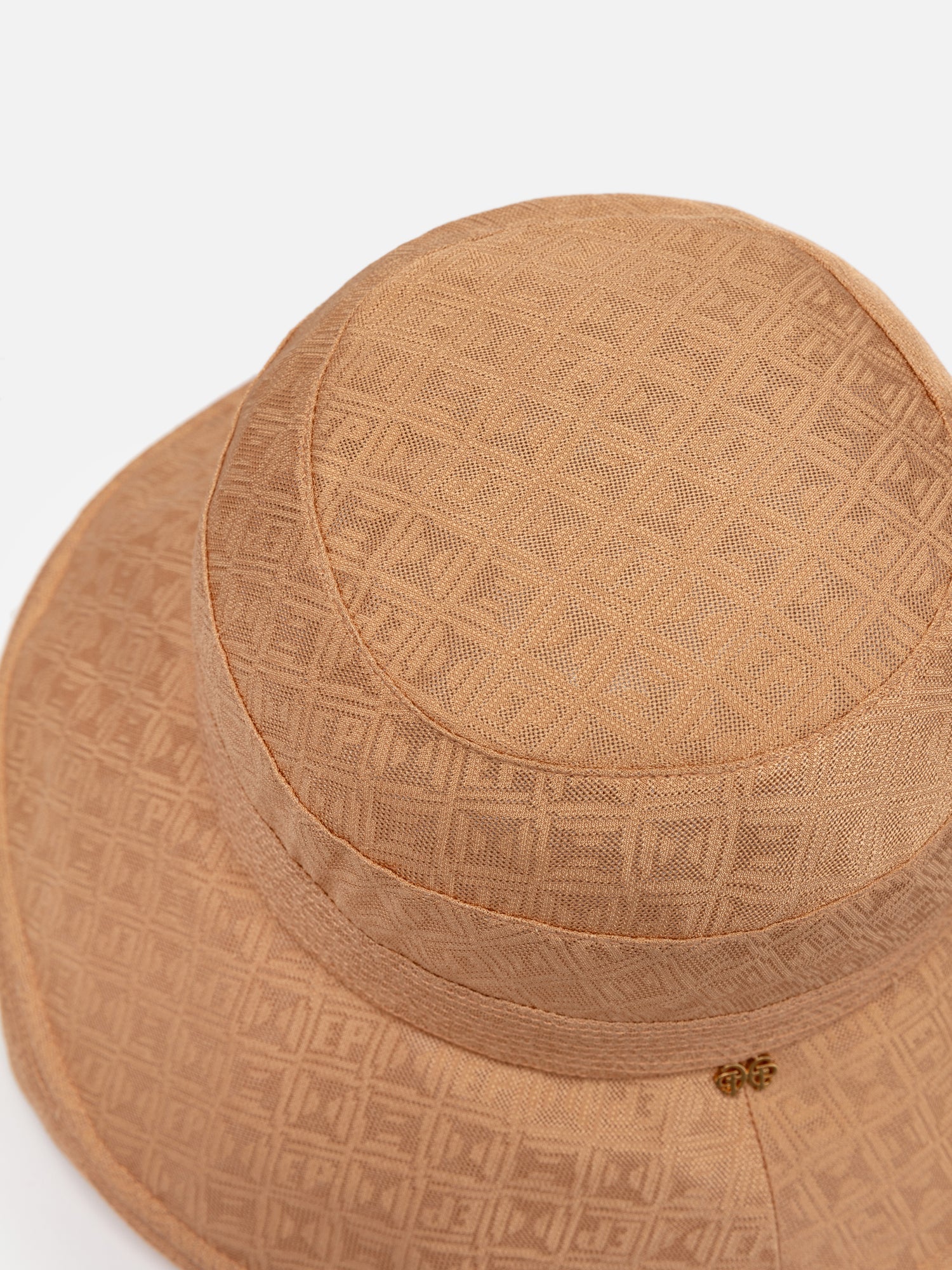 Silk Flower Sun Hat | Beige