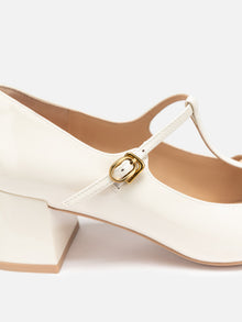 Pointed Toe Heels | White