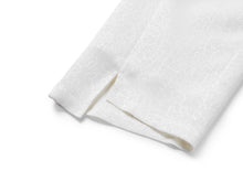 Mid-Rise Waisted Straight Leg Pant | White