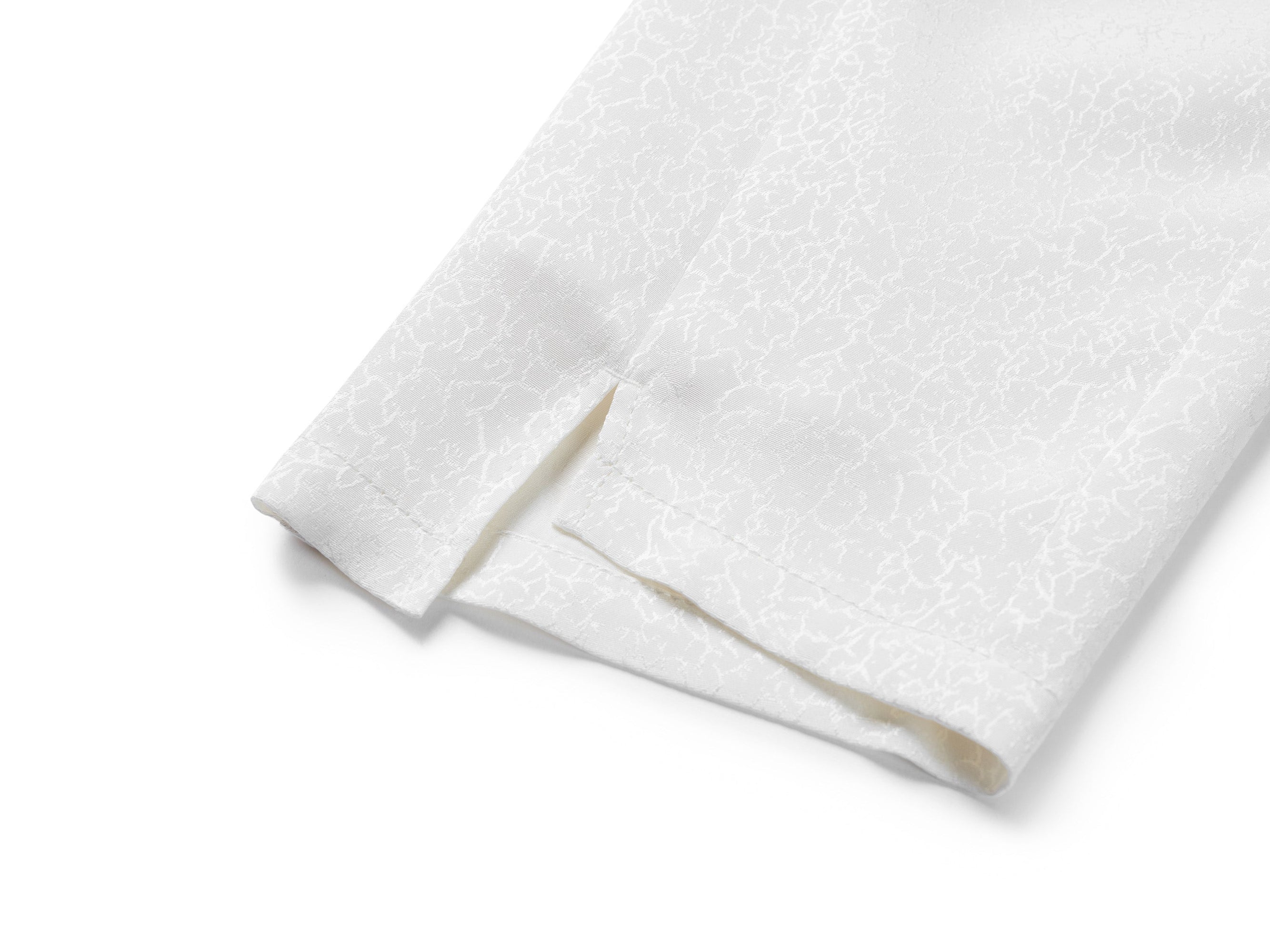 Mid-Rise Waisted Straight Leg Pant | White