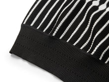 High-Waisted Knit Vest | Black