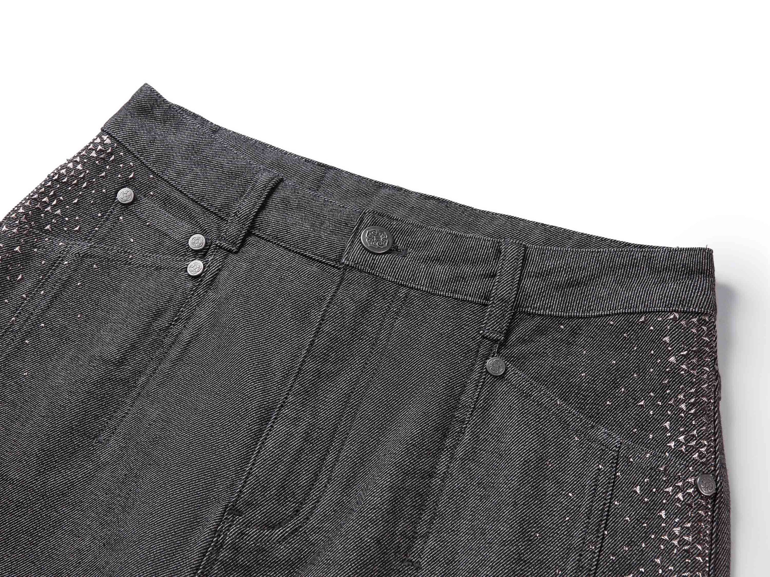 Straight Leg Pants | Grey
