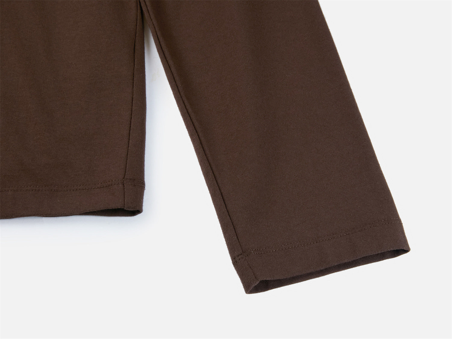 Long-Staple Cotton Sweatshirt | Brown