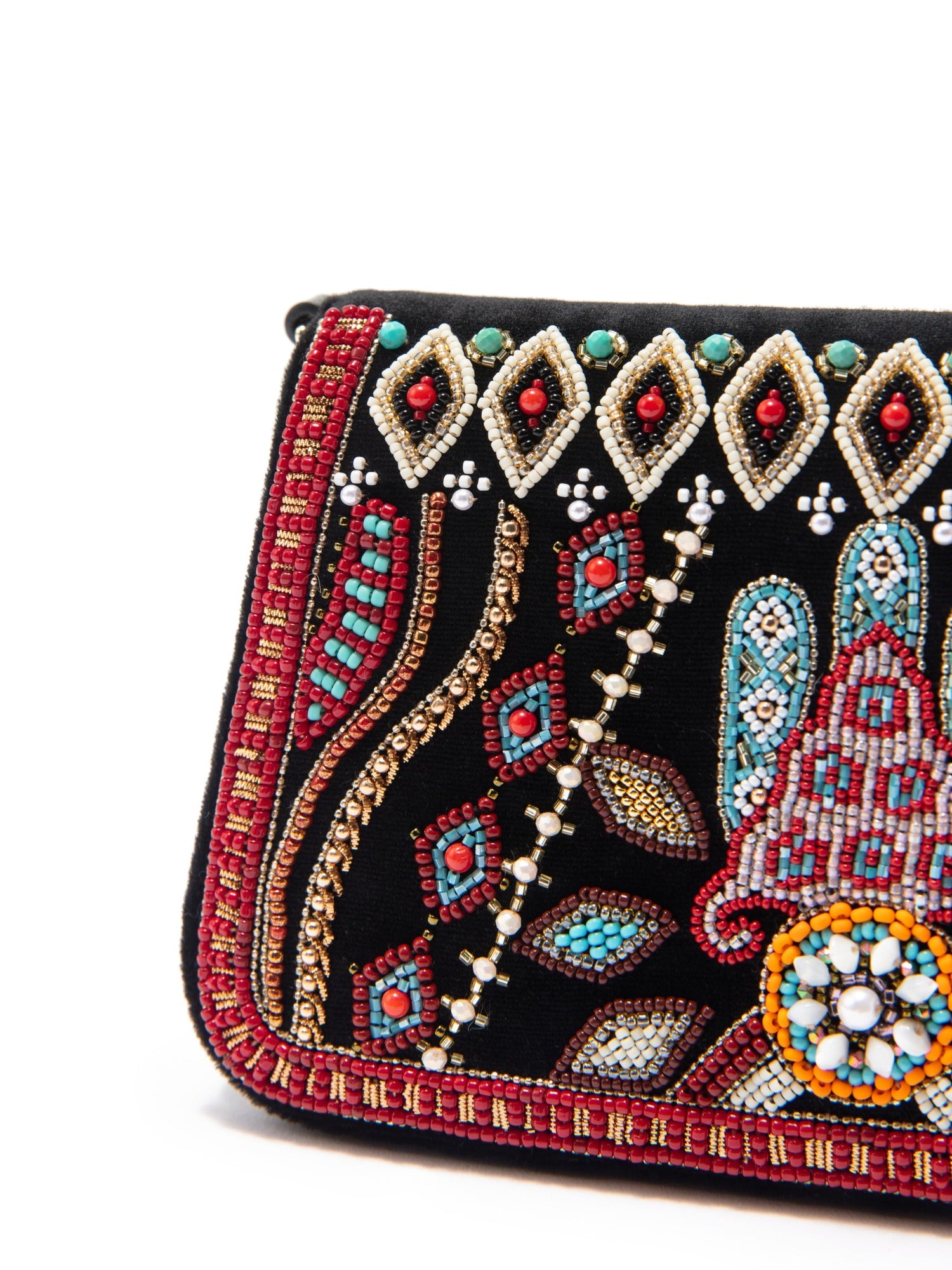 Chain Bag - Medium | Black/Brown Multi