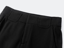 High-waisted Bootcut Pants | Black