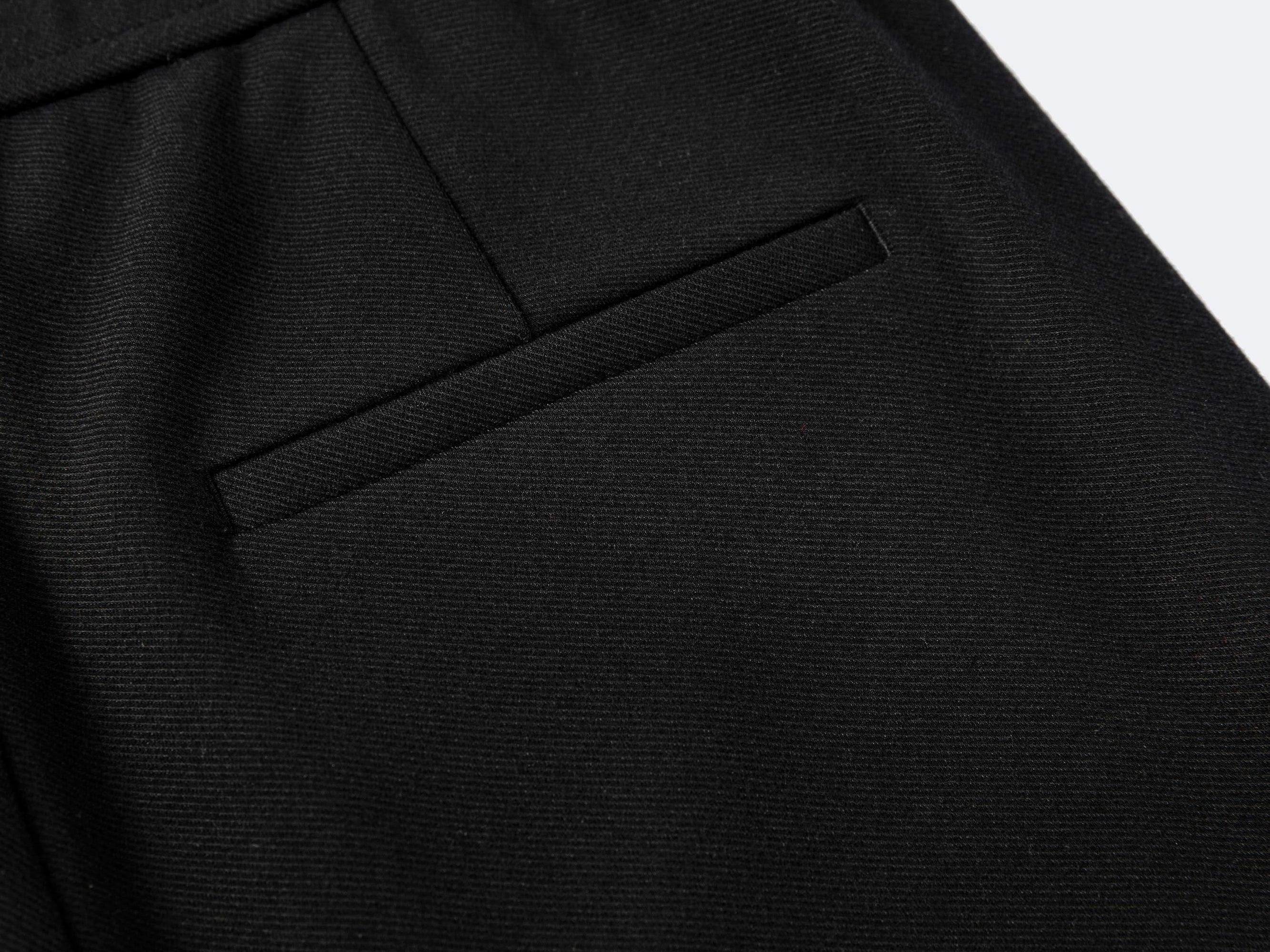 High-waisted Bootcut Pants | Black