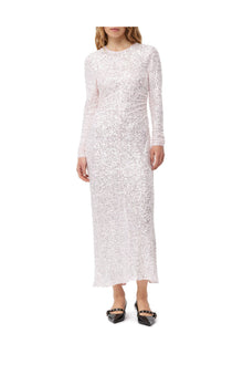 3D Sequins Maxi Dress | Mauve Chalk