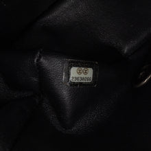 Chanel | Pre-Owned Mini Square Classic Chevron Patent Flap | Black