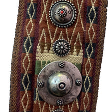 Dior | Pre-Owned Embroidered Canvas Bohemian Fringe Strap | Brown