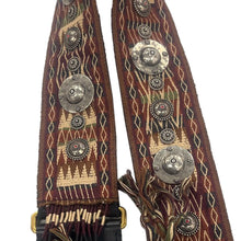 Dior | Pre-Owned Embroidered Canvas Bohemian Fringe Strap | Brown