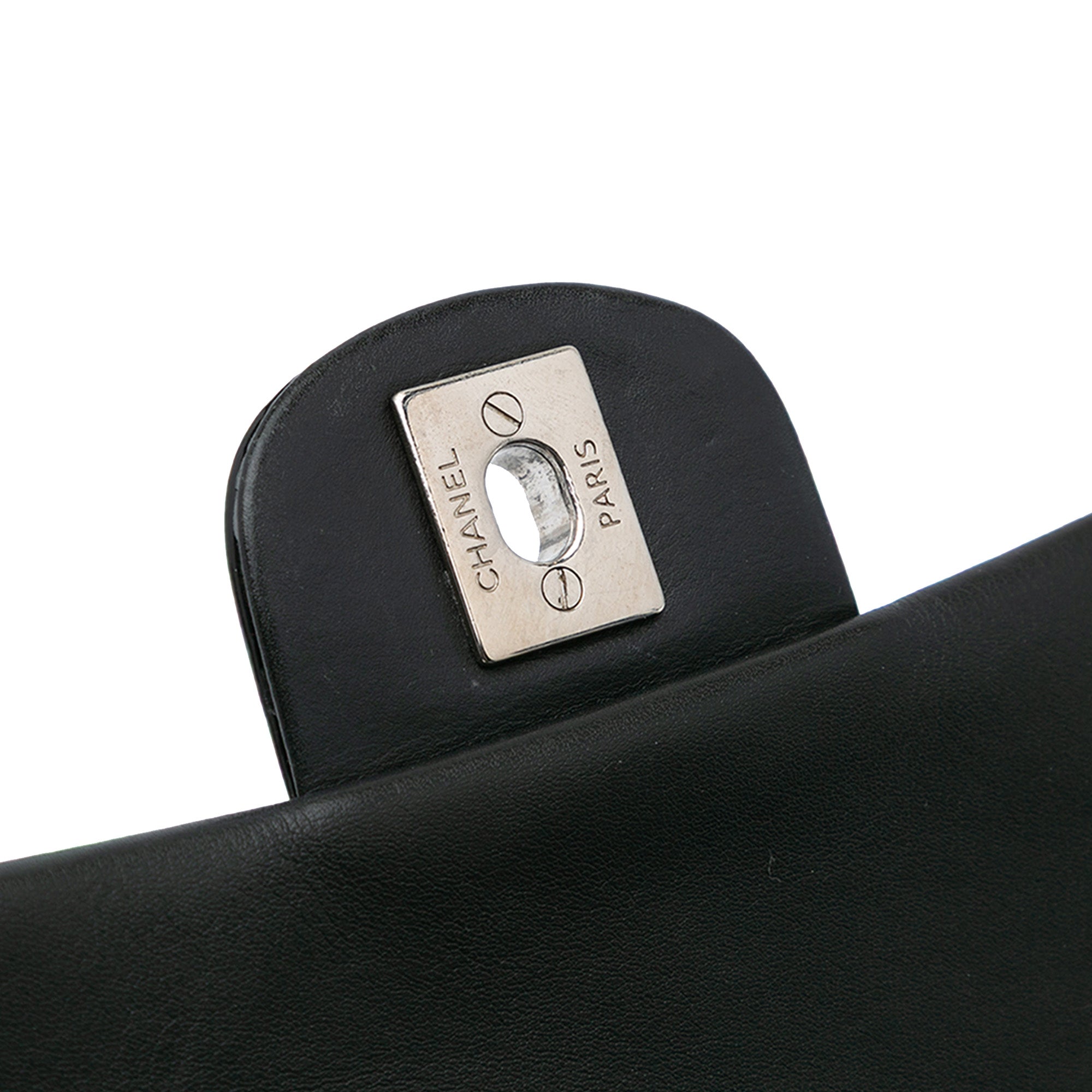 Chanel | Pre-Owned Mini Square Classic Patent Single Flap - VII | Black