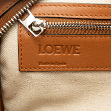 Loewe | Pre-Owned Leather Puzzle Clutch | Brown