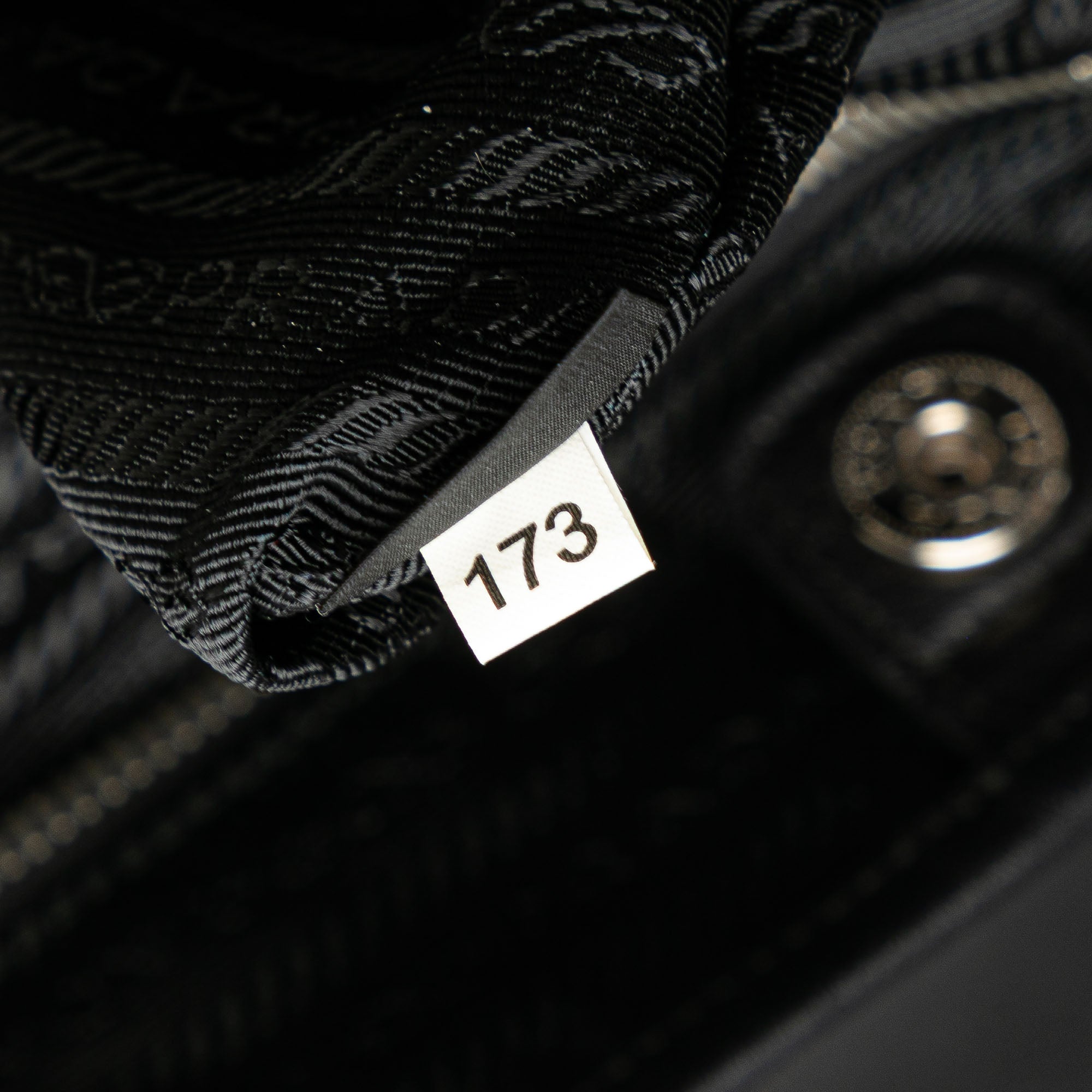 Prada | Pre-Owned Tessuto Tote | Black