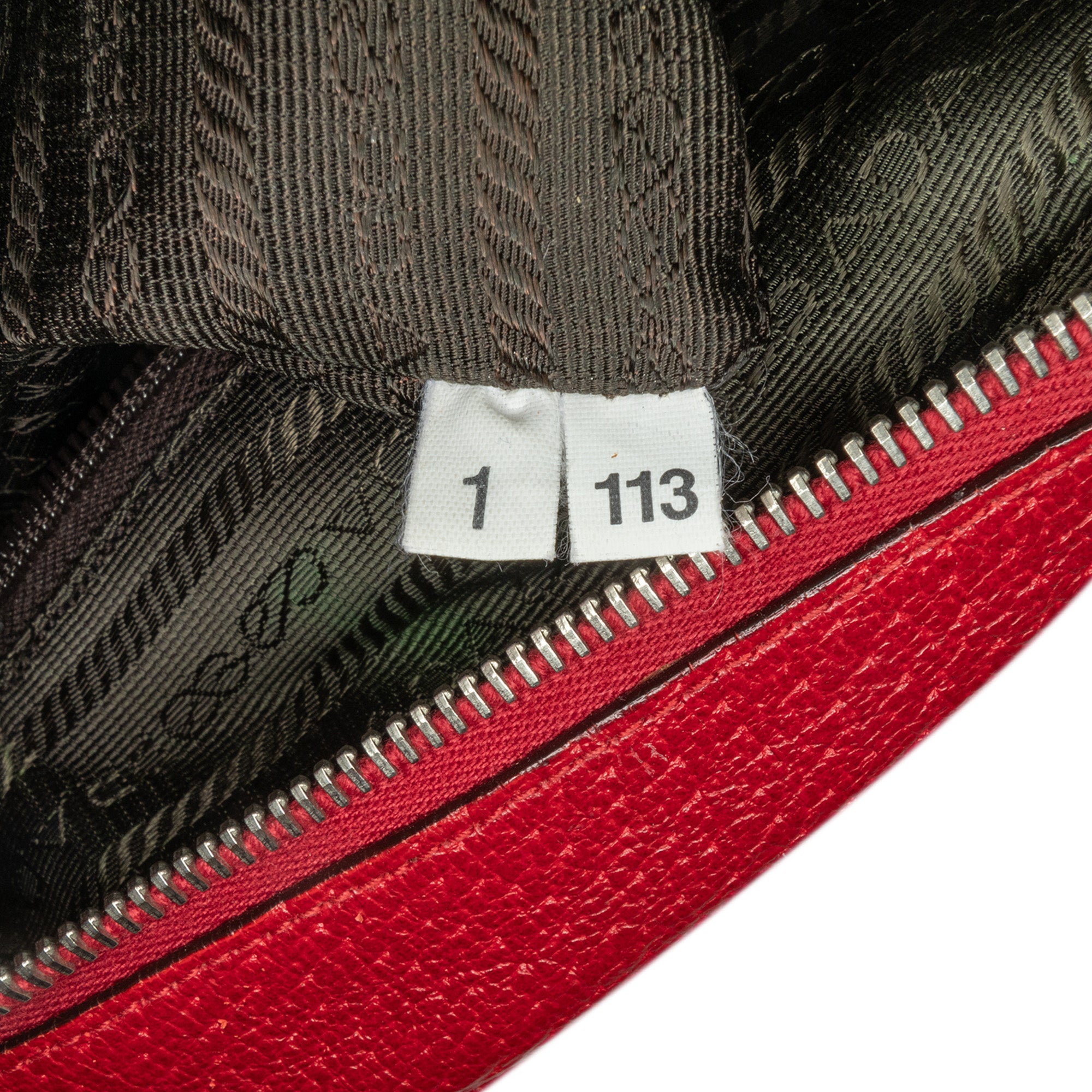 Prada | Pre-Owned Cinghiale Bauletto Handbag | Red