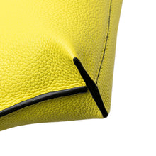 Loewe | Pre-Owned Small Leather Missy Satchel | Yellow/Neon Yellow