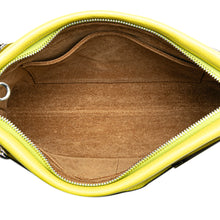 Loewe | Pre-Owned Small Leather Missy Satchel | Yellow/Neon Yellow