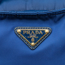 Prada | Pre-Owned Tessuto Satchel | Blue