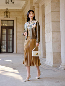 Embroidered Jacket | Green