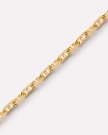 Mini Anchor Chain Bracelet | 10K Solid Gold