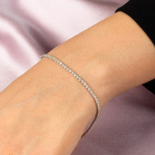 Rose Gold 1 Carat Diamond Tennis Bracelet 14K - Adina's Jewels