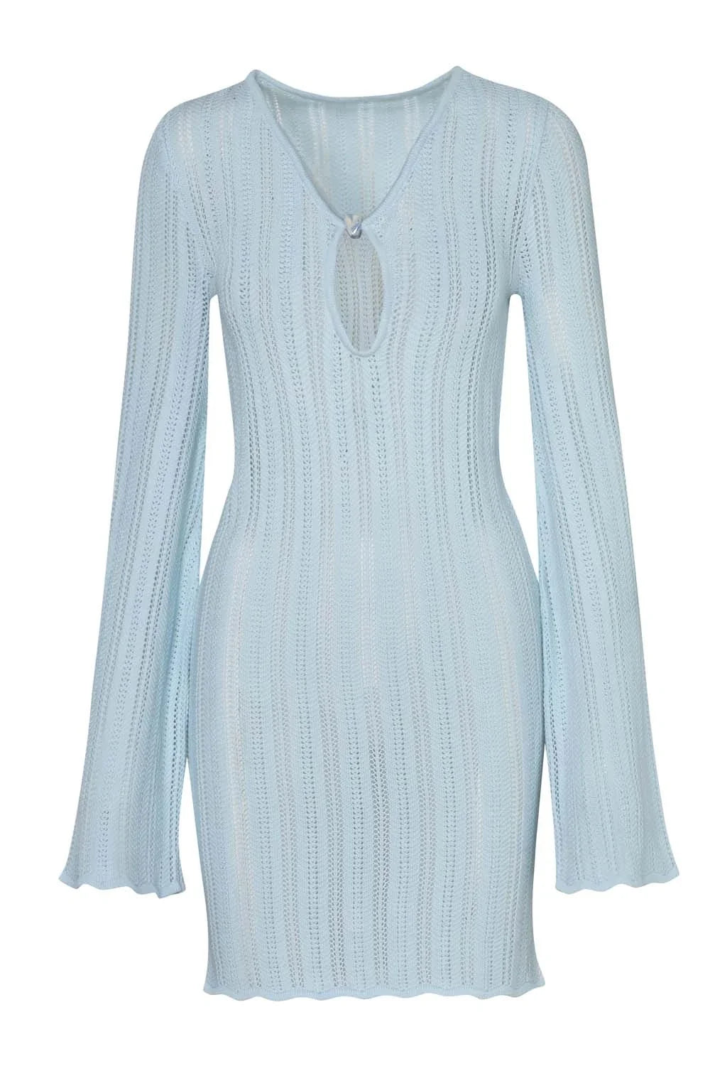 Lion Mini Dress | Crystal Blue