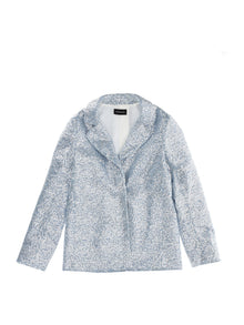 Girls | Sequins And Tulle Jacket | Sky Blue