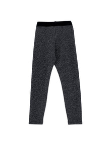 Girls | Lurex Leggings | Black