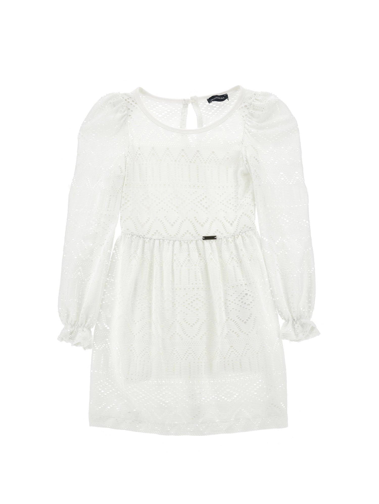 Girls | Knitted One-Piece Dress | Cream