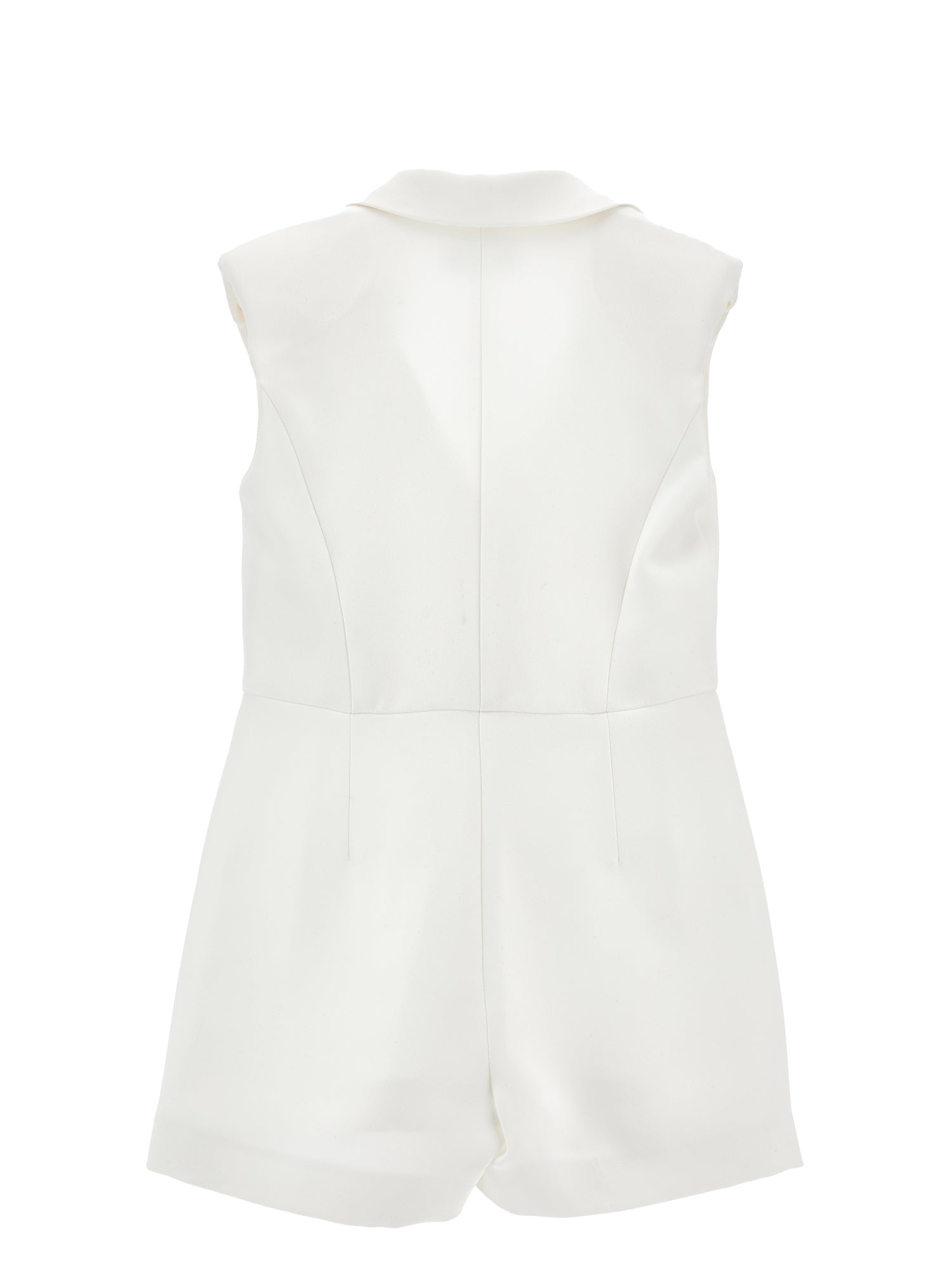 Girls | Formal Fabric Jacket Suit | Cream