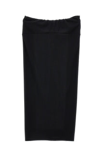 Girls | Viscose Longuette Skirt | Black