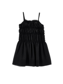 Girls | Georgette Party Night Dress | Black