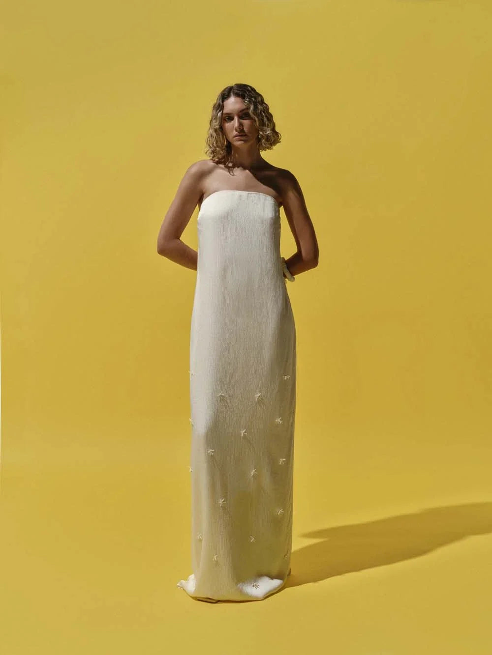 Sage Maxi Dress | Silver
