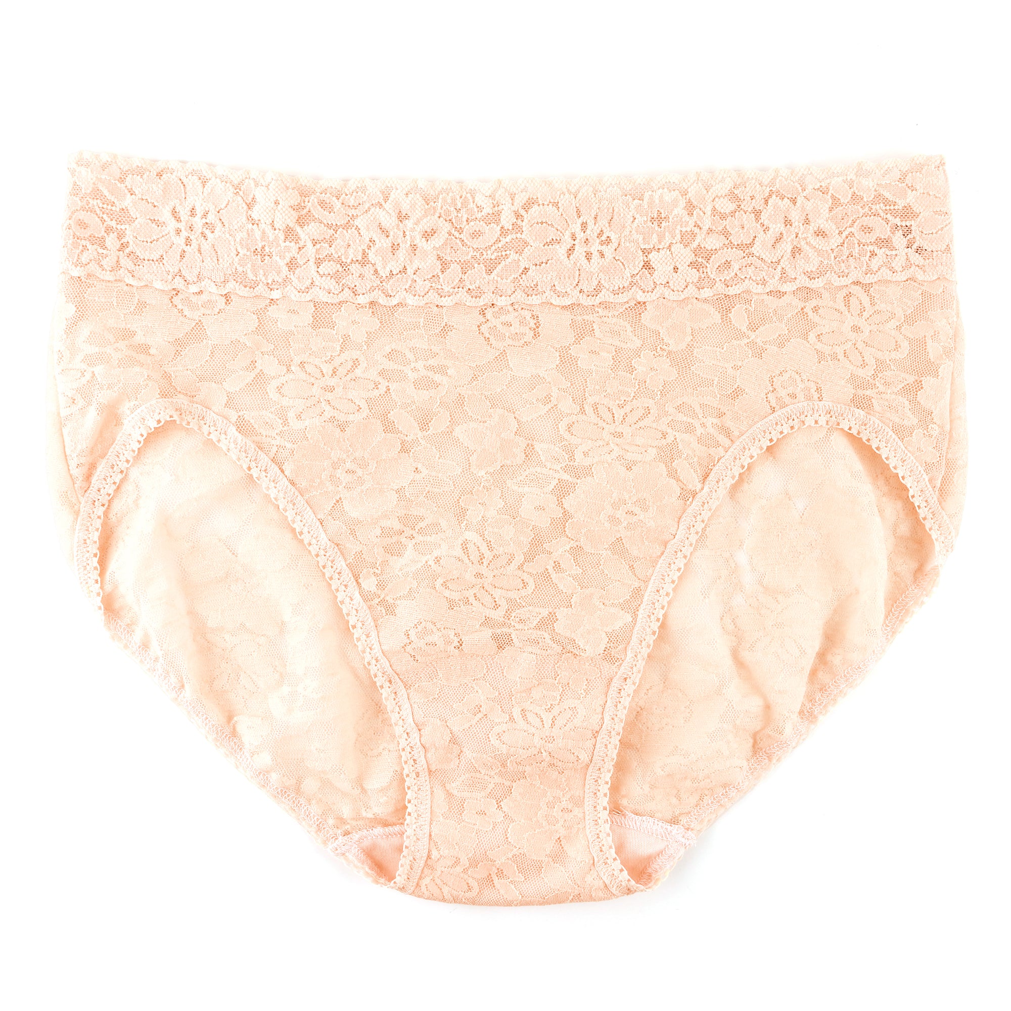 Signature Lace French Brief | Vanilla