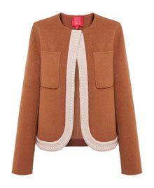 Cardigan | Brown